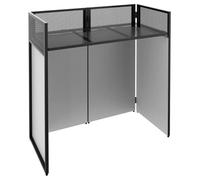 Vonyx DB4 Pro DJ Booth System 1.1m Lycra Stazione consolle perforata pieghevole