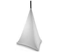 BEAMZ - LSS12B - White Lycra veil for 120 cm speaker stand