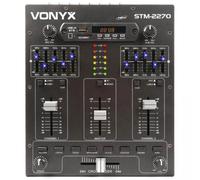 VONYX STM-2270 mixer bluetooth 4canali per streaming live karaoke con mp3 usb sd