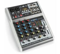 MIXER AUDIO KARAOKE DJ STUDIO PROCESSORE DI EFFETTI FX BLUETOOTH USB DISPLAY