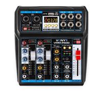 Mixer Audio Stereo A 4 Canali Con Bluetooth/dsp/ GBC 61506260 MIXER MICROFONICO