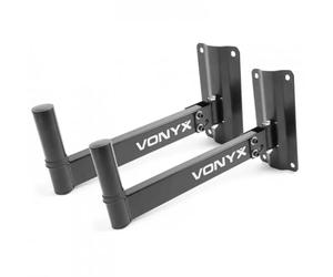 VONYX WMS-02 staffe supporti da parete a muro in metallo per diffusori casse NEW