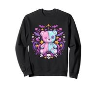 Voodoo Bambola Pastello Goth Orsacchiotto Bear Orso estetico Felpa