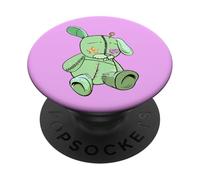 Voodoo Bunny Mint Gotico Peluche Coniglio Grafica PopSockets PopGrip Adesivo