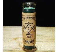 Voodoo Candela di vetro - Ayida Wedo Glück, denaro, successo | Candela Voodoo con guida rituale | Conjure Candle