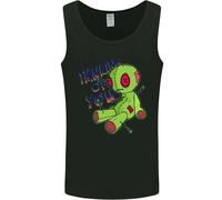 Voodoo Doll Thinking Of You Halloween Black Magic Uomo Vest Tank Top