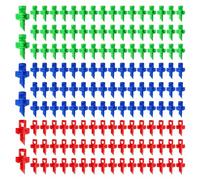 VooGenzek 150 Pezzi Mini Ugelli Micro Spruzzatori, 90/180/360 Gradi Rifrazione Micro Ugello Nebulizzatore, Giardino Irrigazione Spruzzatore Sistema di Irrigazione Spray