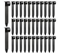 VooGenzek 35 Pezzi 16mm Picchetti di Supporto per Irrigazione a Goccia, Supporto per Gocciolamento, Supporto per Tubo Irrigazione Picchetti in Plastica, per Tubo 16mm, per Ortaggi, Piante o Aiuole