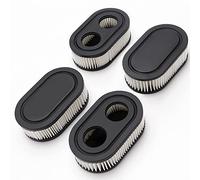VooGenzek 4 Pezzi Filtro Aria per Tosaerba Compatibili con Motori Briggs & Stratton 798339 593260, Sostituzione del Filtro dell'Aria per Tosaerba con Guida da Terra
