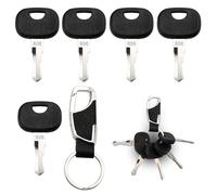 VooGenzek 5 Pezzi 606 Chiavi di Accensione di Ricambio, Interruttore di Accensione Universale, Compatibile con John Deere Escavatore