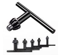 VooGenzek 5 Pezzi Chiave per Mandrino per Trapano di Ricambio, Chiave per Trapano Universale per Mandrino, Drill Chuck Key, Chiave per Trapano Elettrico per 4mm 6mm 10mm 13mm 16mm