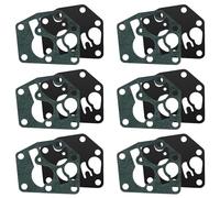 VooGenzek 6 Set Membrana Carburatore 495770 795083, 795083 Carburatore Diaframma Sostituisce, Diaframma Guarnizione 495770, Compatibile con Briggs & Stratton 495770 795083 281028 5083h 5083