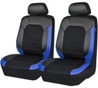 VOOIV 2Pcs Coprisedili Auto per Fiat 500e | 500X | 500e Abarth | 600 | 600e Abarth, Elastico Antisudore Traspirante Antiscivolo Perfettamente Resistentelavabile Auto Sedile,B/Blue