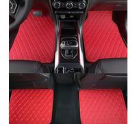 VOOIV Tappetini Auto per Subaru Levorg 2014 2015 2016 2017 2018 2019 2020, Universale Tappeto Tappetini Impermeabile Antiscivolo Resistente allo Sporco Tappeti Protezione Accessori,D Red