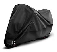 VOOIV Telo Coprimoto per Kawasaki Z400 Z 400, 190T Telo Moto Copri Moto da Esterno Interno Copertura Moto Teli Moto Impermeabile e Anti UV Pioggia Copertura,B Without-Black