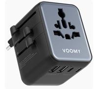VOOMY Adattatore Universale da Viaggio (28W, 3 USB-C, 2 USB-A)