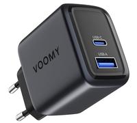 Voomy Caricatore USB-C da 35W a 2 Porte, Alimentatore PD a Ricarica Rapida (35W)