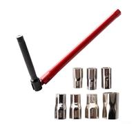 Vootnifig Set di 6 chiavi per lavabo, regolabili, 8-12 mm, per impianti | Set di 6 pezzi da 8-12 mm, testa regolabile, si adatta a spazi ristretti, ideale per l'installazione del rubinetto e le