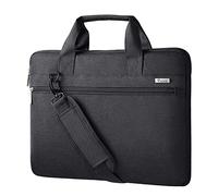 Voova Borsa porta PC Laptop Computer Notebook Portatile 17 17.3 pollici Protezione 360°Impermeabile con Tracolla Compatibile con Macbook Dell Acer ASUS Samsung HP Microsoft Lenovo Nero