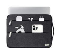 Voova Custodia PC Portatile Laptop Borsa Porta PC Computer 15 15.6 16 Pollici Macbook Pro Compatibile con HP Lenovo Acer ASUS Dell Gigabyte HUAWEI Donna Uomo Impermeabile Nero