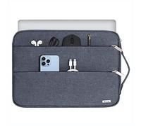 Voova Custodia PC Portatile Laptop Borsa Porta PC Computer 15 15.6 16 Pollici Macbook Pro Compatibile con HP Lenovo Acer ASUS Dell Gigabyte HUAWEI Donna Uomo Impermeabile Grigio Scuro