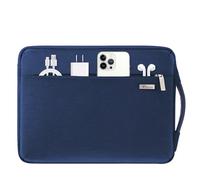 Voova Custodia per computer portatile da 15 pollici, per MacBook Air 15, protezione a 360°, per MacBook Air M2 A2941 2023, Microsoft Surface Laptop 5/4/3, MacBook Pro A1990 A1707, blu