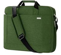 Voova Grande borsa per computer portatile da 17 17,3 17,4 pollici, espandibile per computer portatile da 17 17,3 17,4 pollici, custodia per computer portatile espandibile, adatta per MacBook Dell HP,