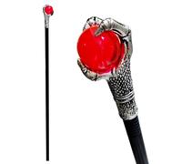 VOPIWOZ Bastone da passeggio per Halloween, bacchetta magica, strega malvagio, bacchetta da strega per bambini, accessorio per costume per vampiri, demoni e streghe, per Halloween e feste di carnevale
