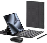 Voppton per Google Pixel 10 9 Pro Fold tastiera e mouse, mini tastiera Bluetooth portatile con custodia in pelle e penna, set da viaggio 4 in 1 per Pixel 10 Pro Fold Accessori/Motorola Razr Fold 2026