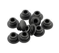 VORCOOL 10 Pezzi 22 mm Manubrio Bicicletta Tappi terminali per Bici da Corsa Grip Berg BMX MTB (Nero)