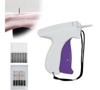 Vordpe Macchina per cucire, Macchina per cucire, Macchina per cucire, Macchina per cucire, Pistola per punti metallici, Pistola per micro punti, Strumento per cucire tag per abbigliamento (Bianco)