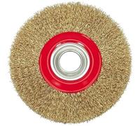 VOREL 06978 - Circolare da 125 mm di spazzola, filo ondulato