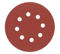 VOREL 08585 - Disco abrasivo con i fori, velcro) fitTek P150