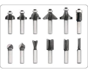 VOREL 22550 Serie di frese