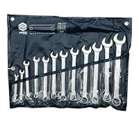 VOREL 51710 - Chiavi combinate 12pcs CRV Borsa 6 - 22 mm