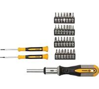 VOREL 64655 - 31PCS Set di cacciaviti a cricchetto