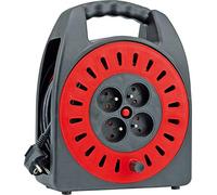 VOREL 72570-Bobina di cavo in PVC con 4 prese di corrente, 15 m