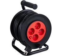 VOREL 82682-Bobina Cavo, Lunghezza 25 M, 3 X 4-zócalos 230 V