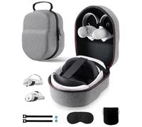 VORI Custodia per Meta Quest 3/Oculus Quest 2 Accessori/Pico 4, compatibile con Elite Strap Battery Version/Kiwi Design/BOBOVR Headstrap, con Len Protector, Custodia rigida portatile per Meta Quest 2