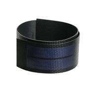 VORILO Pannello solare portatile 6V 1W con silicio amorfo della laminazione | Costruire per il trasporto all'aperto Illuminazione da giardino Lampada di backup Hobby Power Tasks