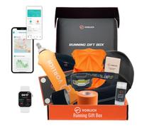 Vorlich Confezione Regalo Running Uomo Donna - 13 Accessori Corsa Essenziali, App Run + Piano 8 Settimane, Cintura Running, Torcia LED, Borraccia - Idea Regalo Runner Maratona