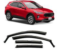 Voron Glass In-Channel - Parapioggia extra resistente per Ford Escape 2020-2023, deflettori per finestre, visiere per finestre di sfiato, 4 pezzi - 200439