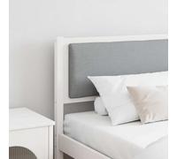 Vorpalize Testiera bianca in legno di pino massello, 180 cm, per camera da letto moderna, design robusto, superficie opaca, traspirante, versatile, facile manutenzione, ideale per la felicità da sola