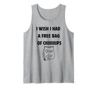 Vorrei Avere Un Sacchetto di Patatine Gratis - Divertente, Meme gergale per Bambini Canotta