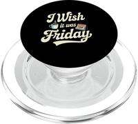 Vorrei che fosse venerdì caffè TGIF Weekend Vibes PopSockets PopGrip per MagSafe