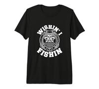 Vorrei Che Fossi Fishin Maglietta Premium