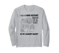 Vorrei Che Il Mio Conto bancario Si riempia Velocemente Come Il Mio bucato Maglia a Manica