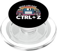 Vorrei che la vita avesse il tasto Ctrl Computer Anni PopSockets PopGrip per MagSafe