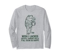 Vorrei Che Mi mancasse Il caffè Rana Pensiero critico Maglia a Manica