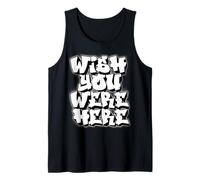 Vorrei Che tu Fossi Qui Graffiti Canotta